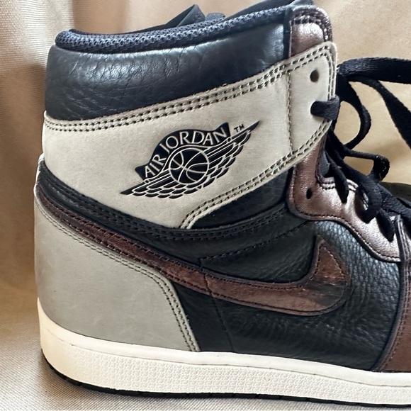 Nike Air Jordan 1 Retro High OG Patina/Rust Shadow Sneakers Size 12 New W/O Tag - Picture 10 of 15